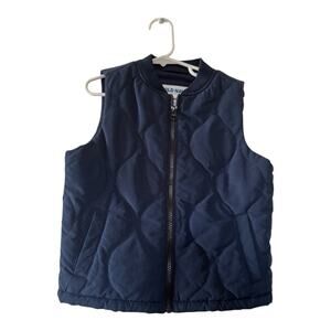 Old Navy quilted utility vest for kids Navy blue. Size XS (5)